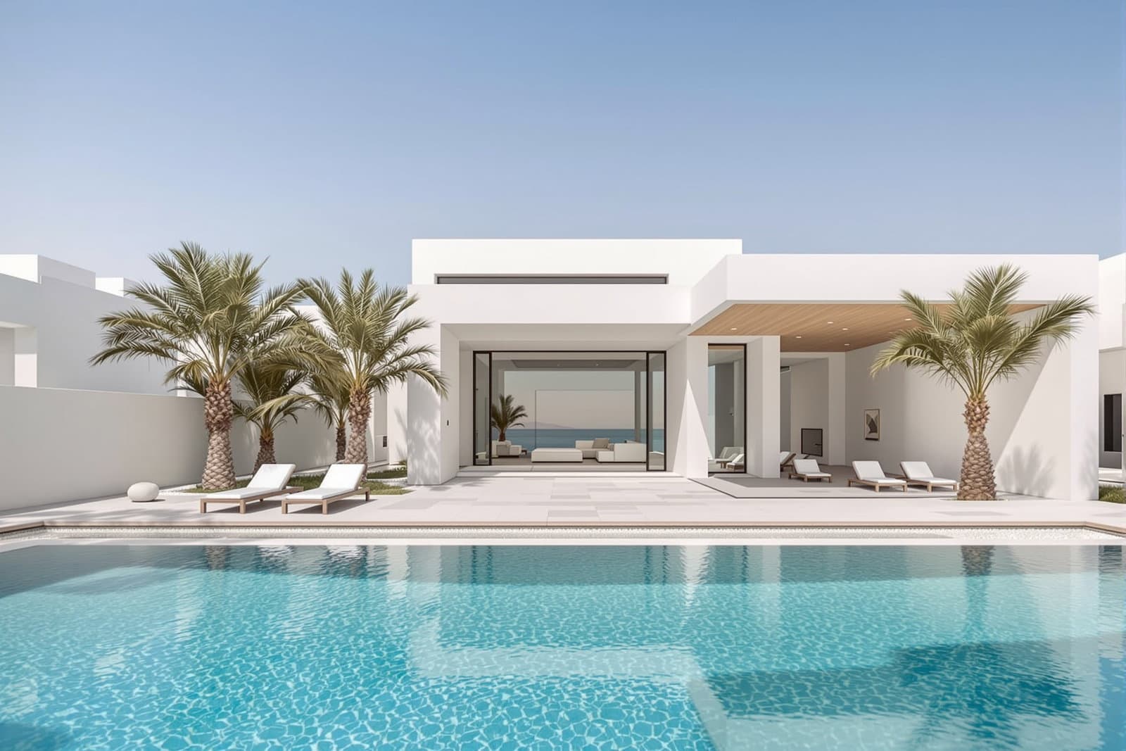 Beachfront villa on Saadiyat Beach